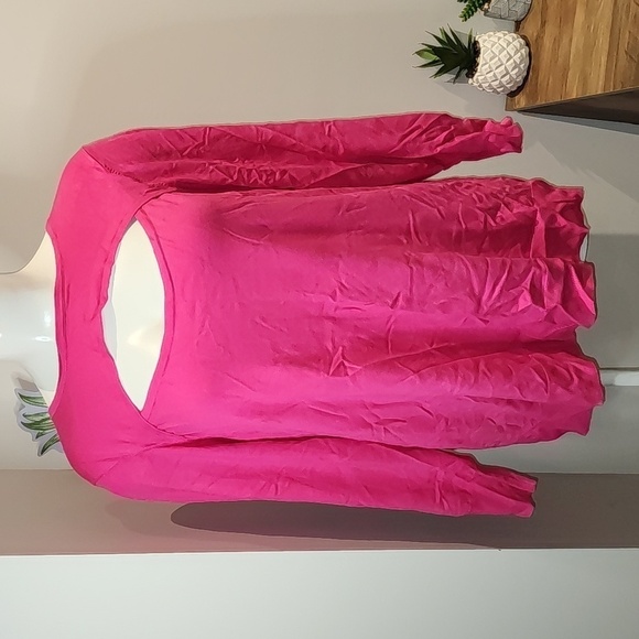 Torrid - Pullover Fitted Sweater in Hot Pink​​​​​​​ - Picture 2 of 13